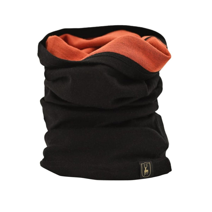 Deerhunter Quinn Merino Neck Tube Black Oak