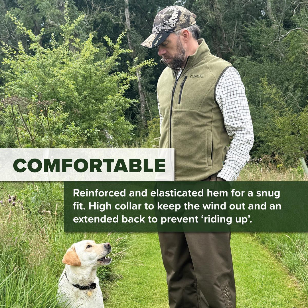 BushWear Dagget Fallow Fleece Gilet