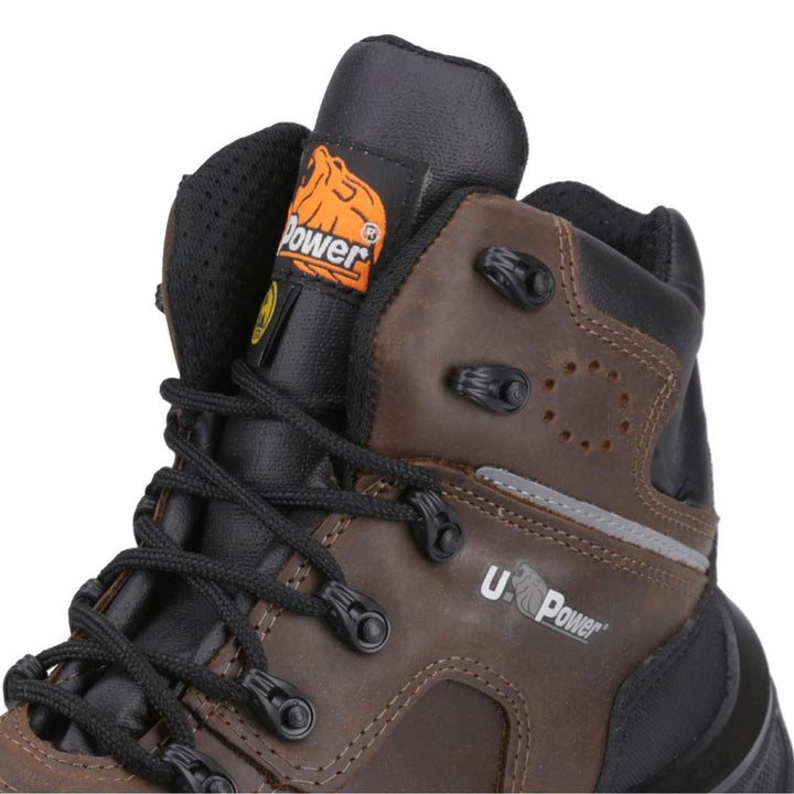 U Power Helsinki Safety Boot Brown