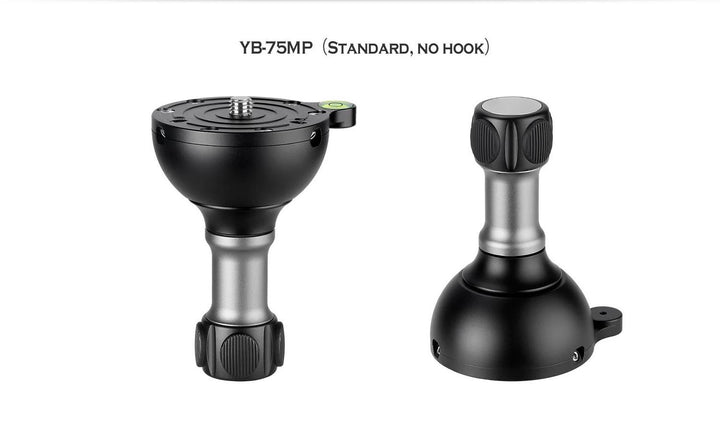 Leofoto YB-75MP Levelling Base for 75mm Bowl Tripods