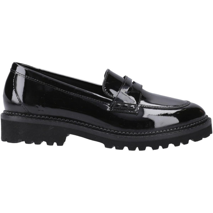 Hush Puppies Grazia Loafer Patent Snr Black