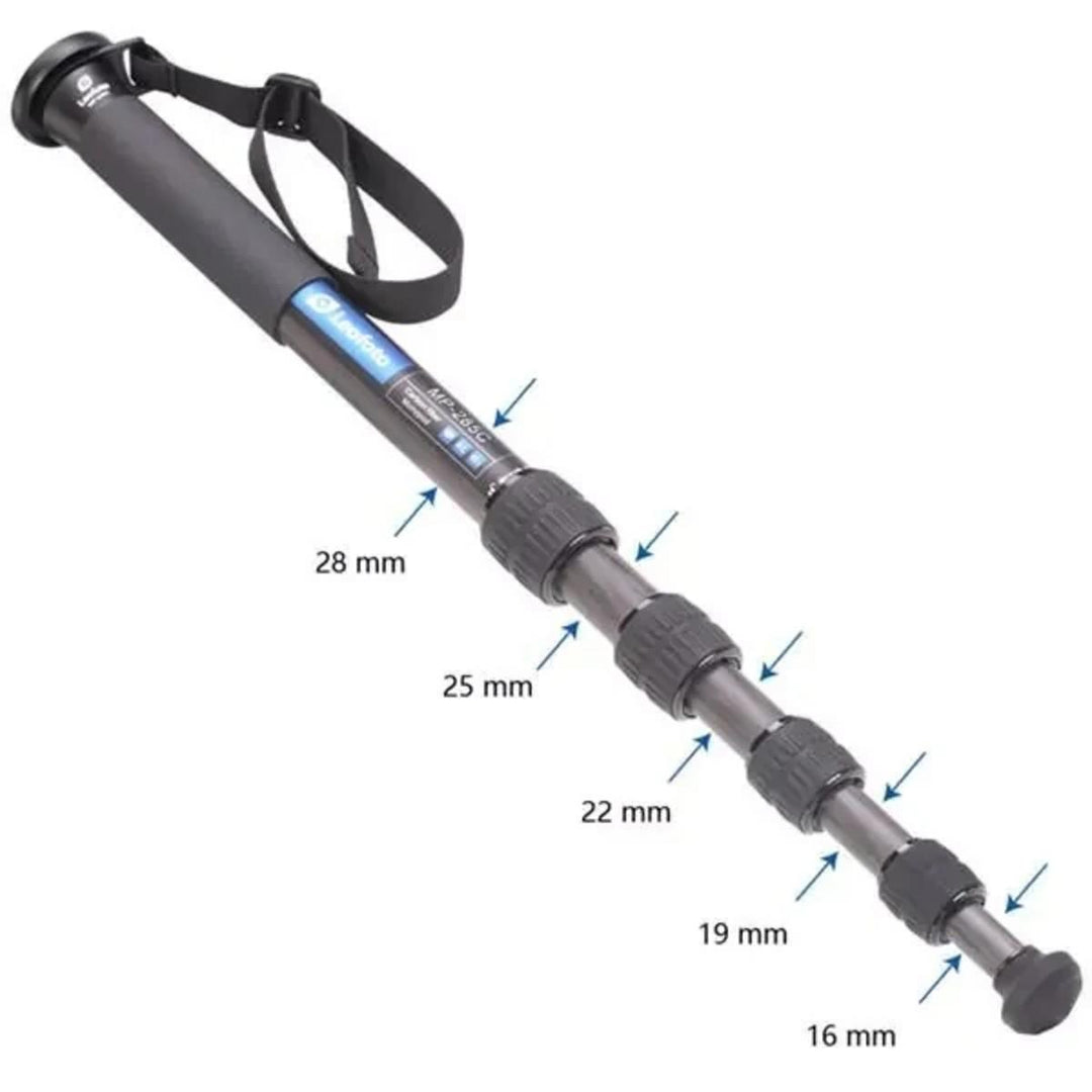 Leofoto MP-285C Carbon Fiber 5 Section Monopod