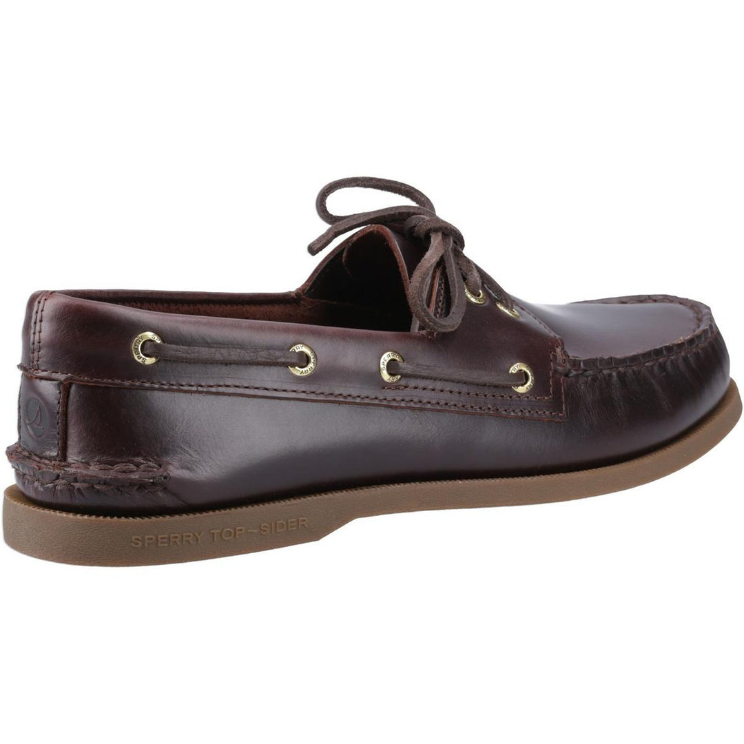 Sperry Authentic 2 Eye Boat Shoe Amaretto