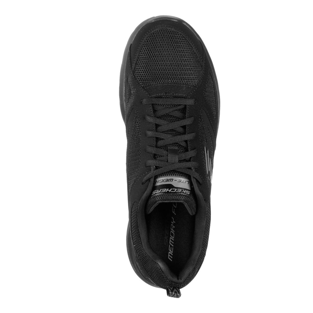 Dynamight 2.0 Lace Up Memory Foam Trainer Black