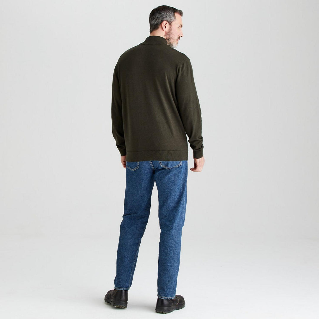 Ridgeline Mens Hartland 1/4 Zip Knit