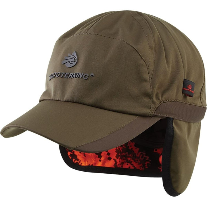 ShooterKing Huntflex Reversible Hunting Cap Brown Olive/Blaze
