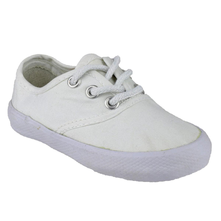 Group Five Mirak GB Plimsolls White Small White
