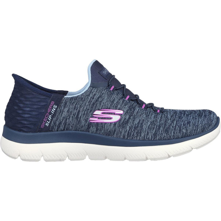 Skechers Summits Dazzling Haze Shoes Navy/Purple – view 5