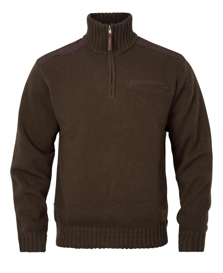 Harkila Annaboda WSP knit half zip Demitasse