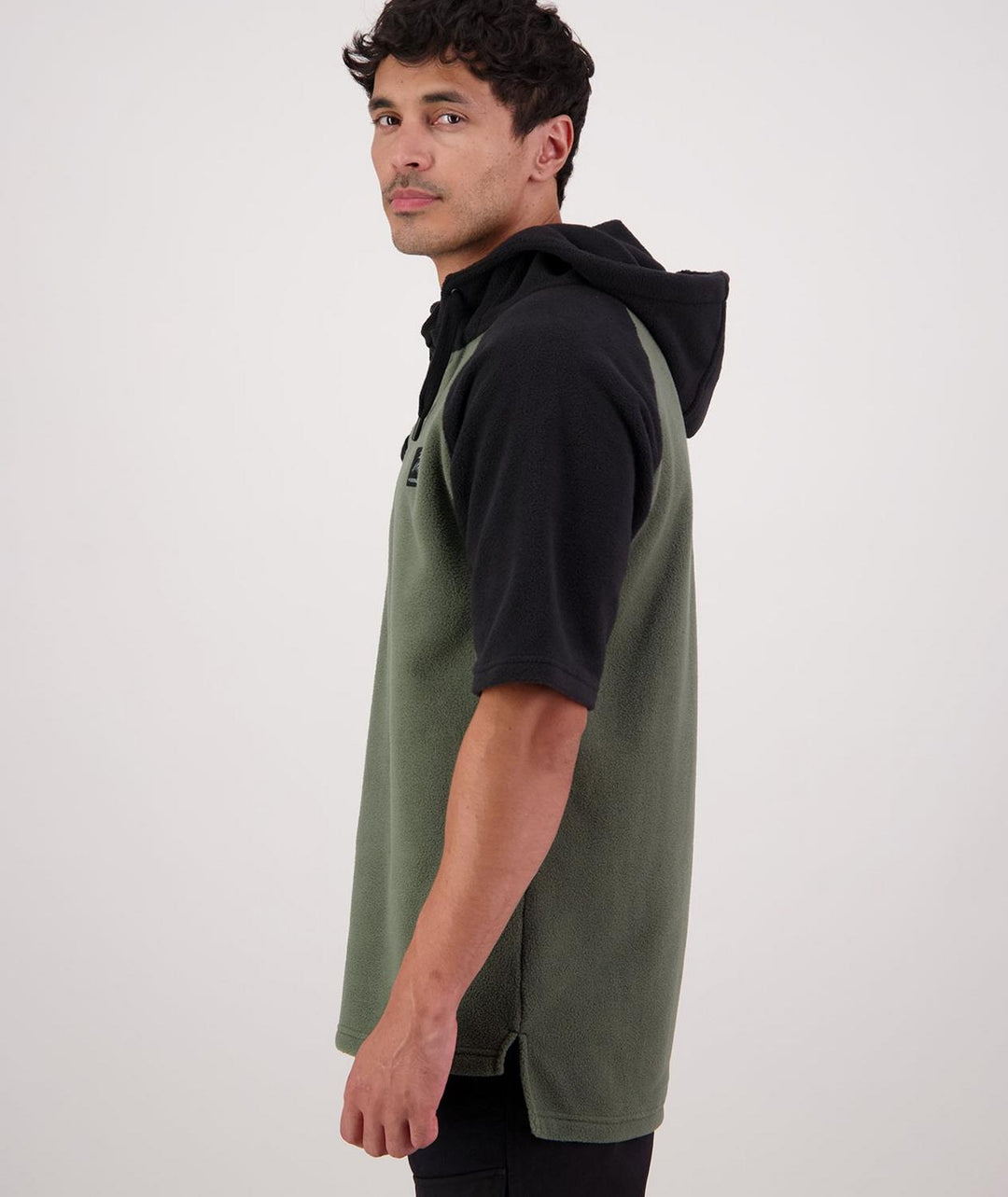 Swanndri Men's Original Lace Front Fleece Hoodie
