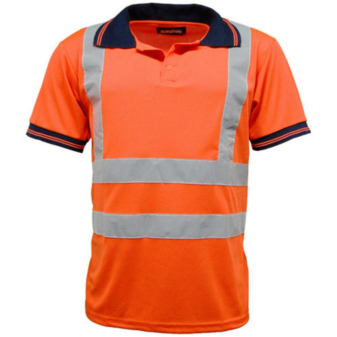 Standsafe Standsafe HV004 Hi Vis Short Sleeve Polo Shirt