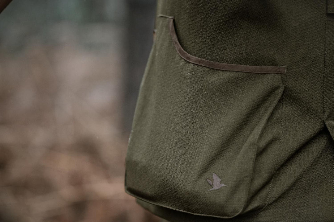 Woodcock Royale Waistcoat Shaded Olive – view 6