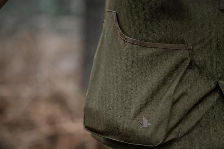 Woodcock Royale Waistcoat Shaded Olive – view 6
