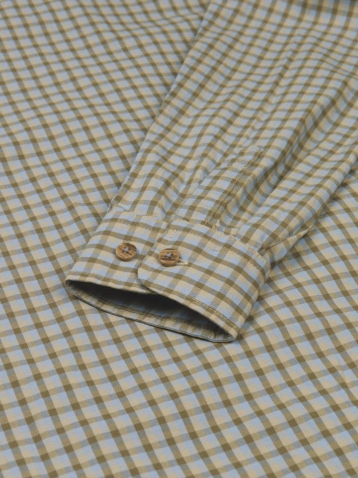 Härkila Selja Lady Long-Sleeve Check Shirt Heritage Blue