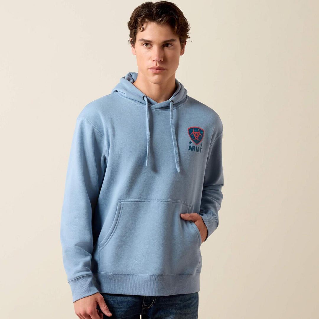 Ariat Mens Ariat Freedom Eagle Hoodie – view 2