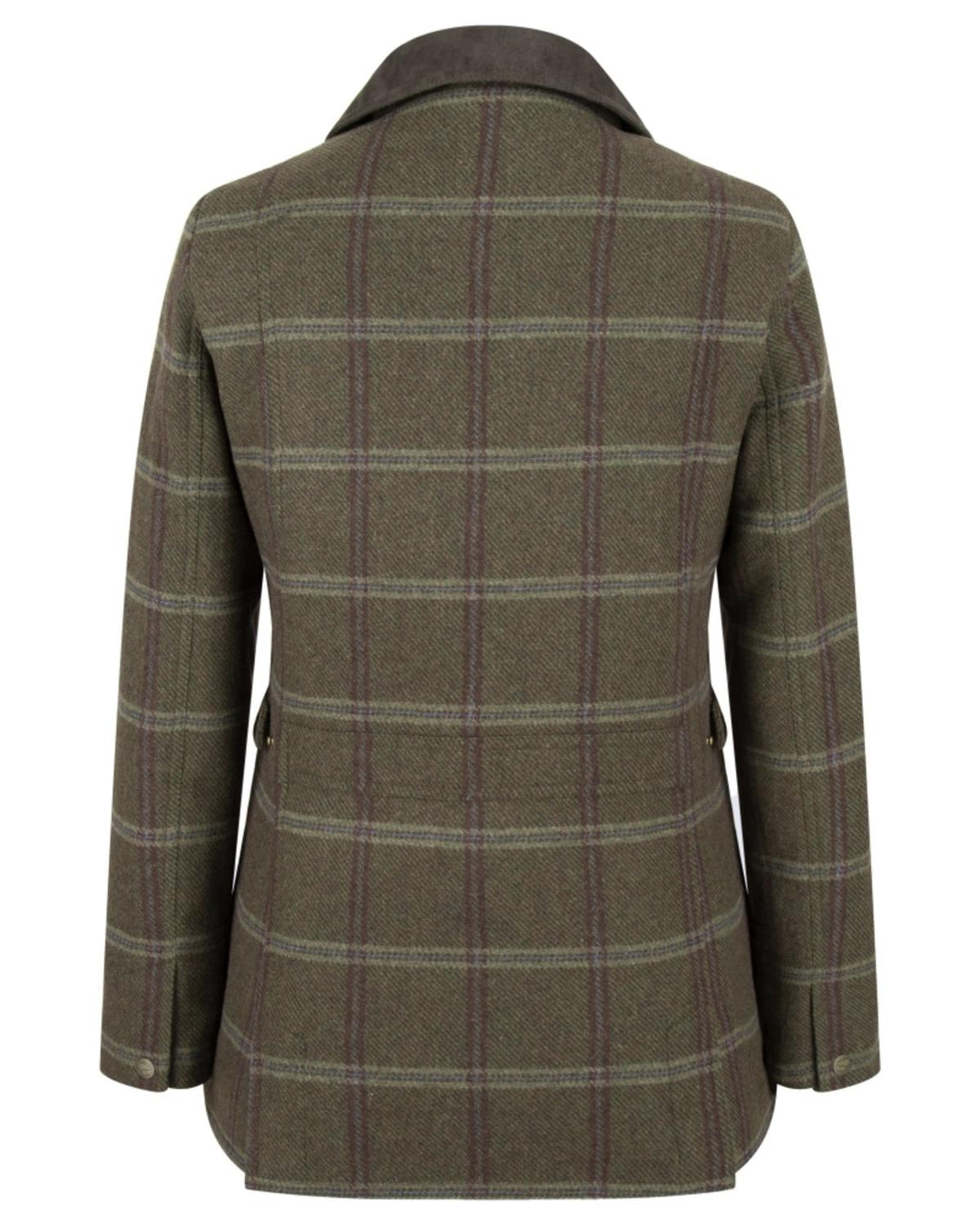 Hoggs of Fife Musselburgh Ladies Tweed Field Coat - 80% wool/20% acrylic, Exclusive fabric tailored to fit
