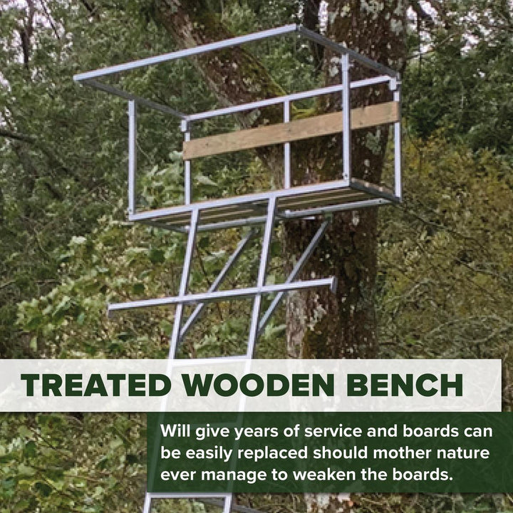 BushWear G2 Two Man Galvanised High seat