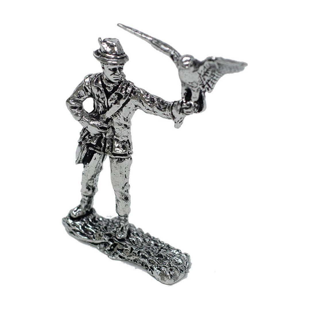 Bisley Pewter L Figurine Falconer