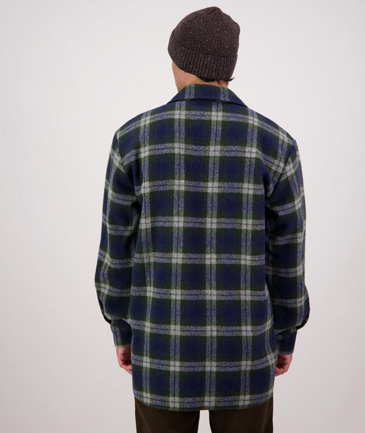 Swanndri Men's Ranger Wool Bushshirt with Zip-up Front