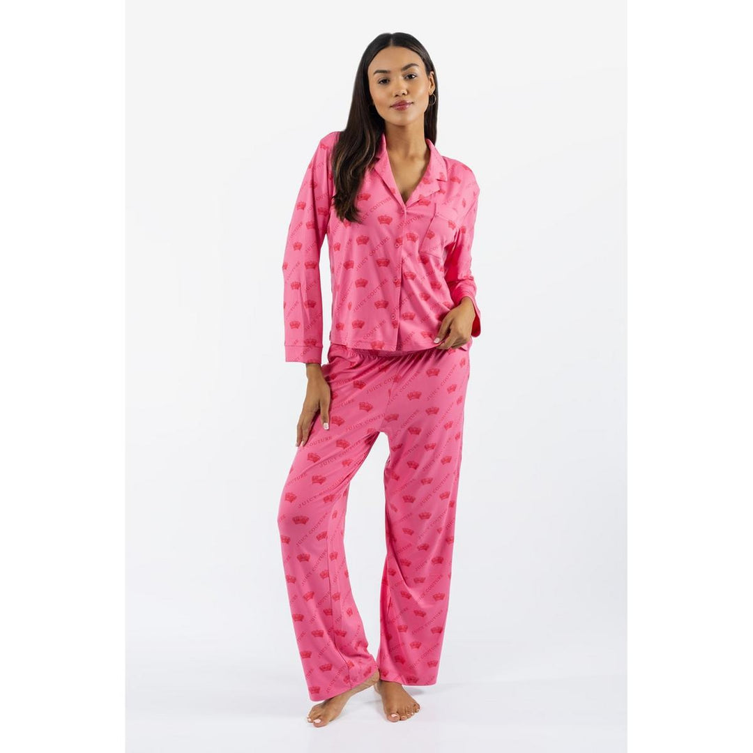 Juicy Couture Estelle & Nolan Top/Pant Pink/Red