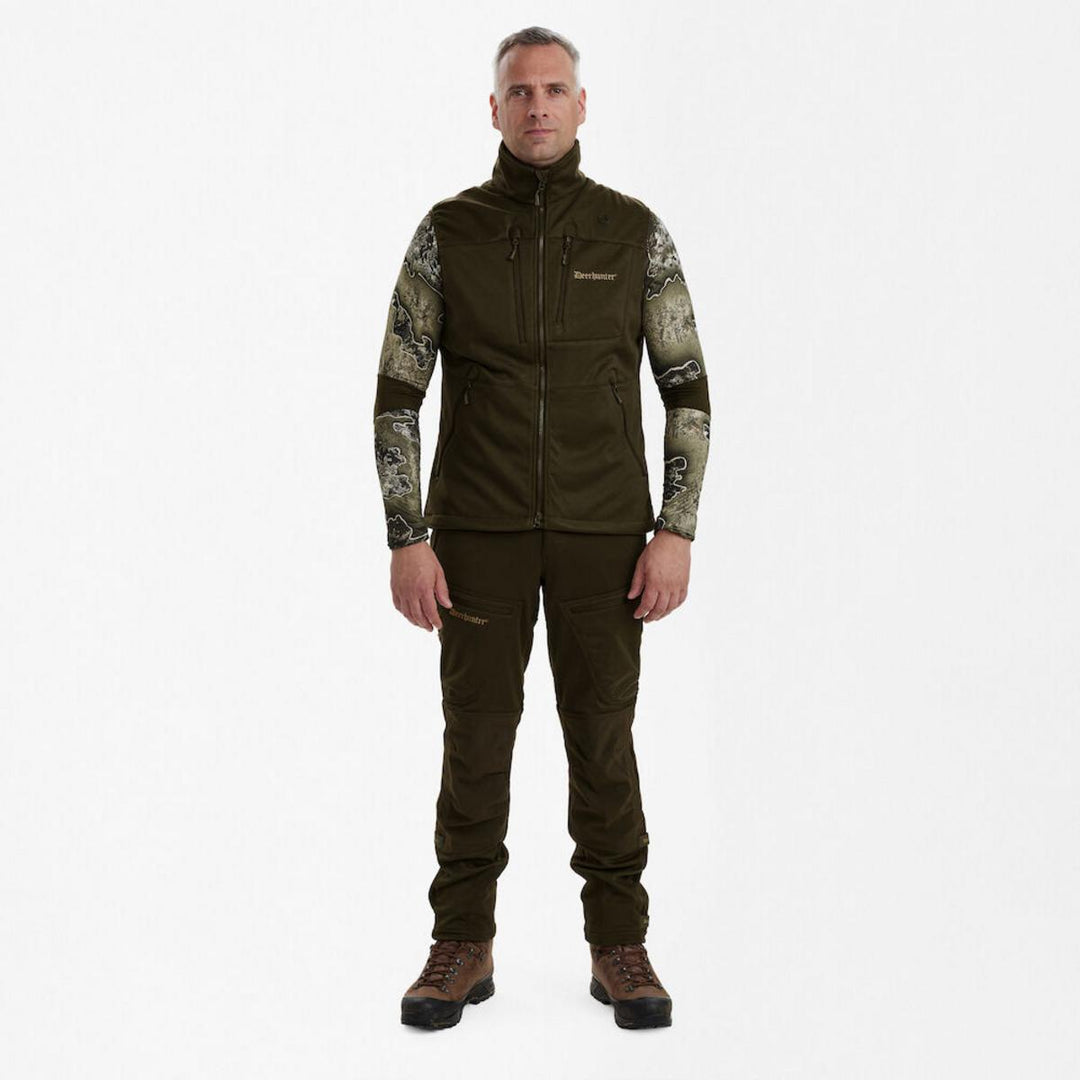 Deerhunter Excape Softshell Waistcoat Art Green