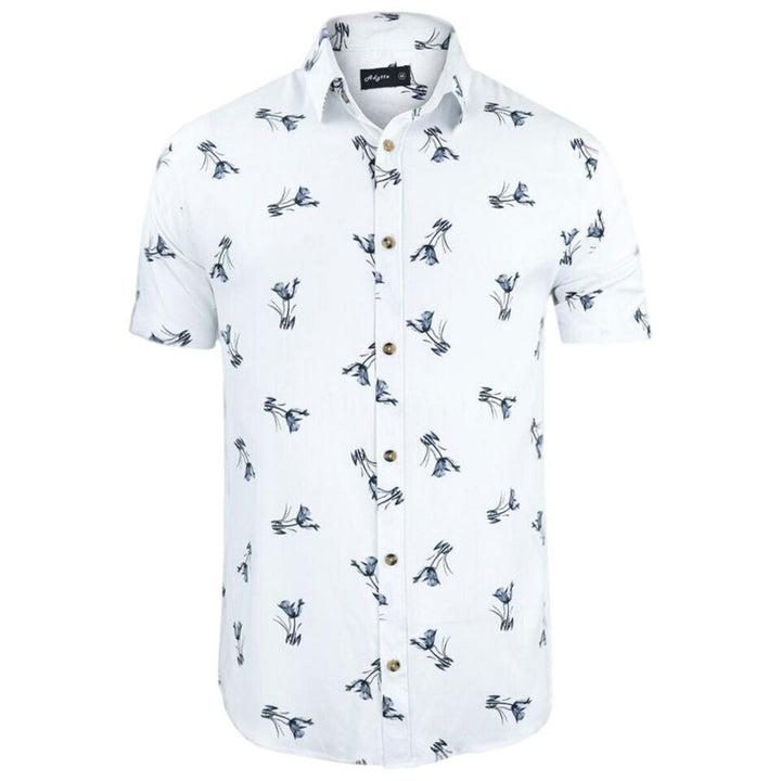 ek Wholesale Men's Hawaiian Printed Viscose Shirts