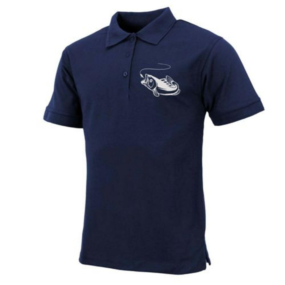 Urban Road Mens Fish Logo Polo – view 3