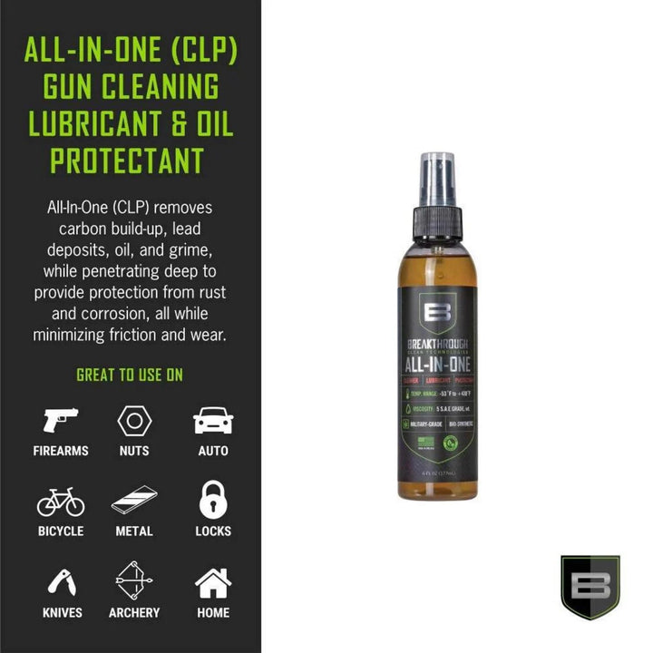 Breakthrough Clean Battle Born All-In-One CLP 6oz Pump Spray