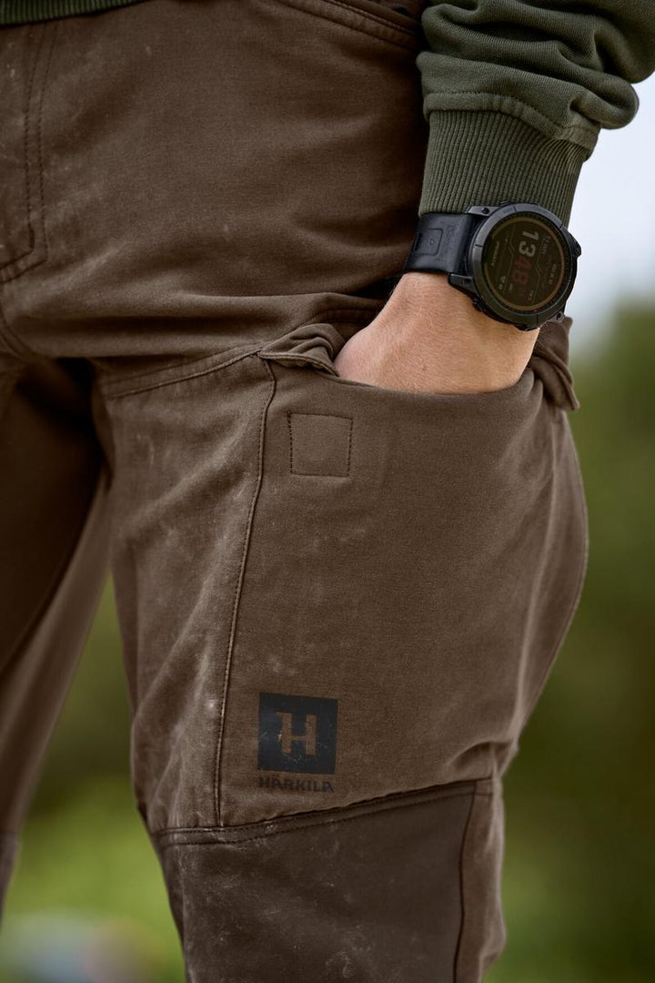Harkila Härkila Scandinavian trousers Dark earth/Slate