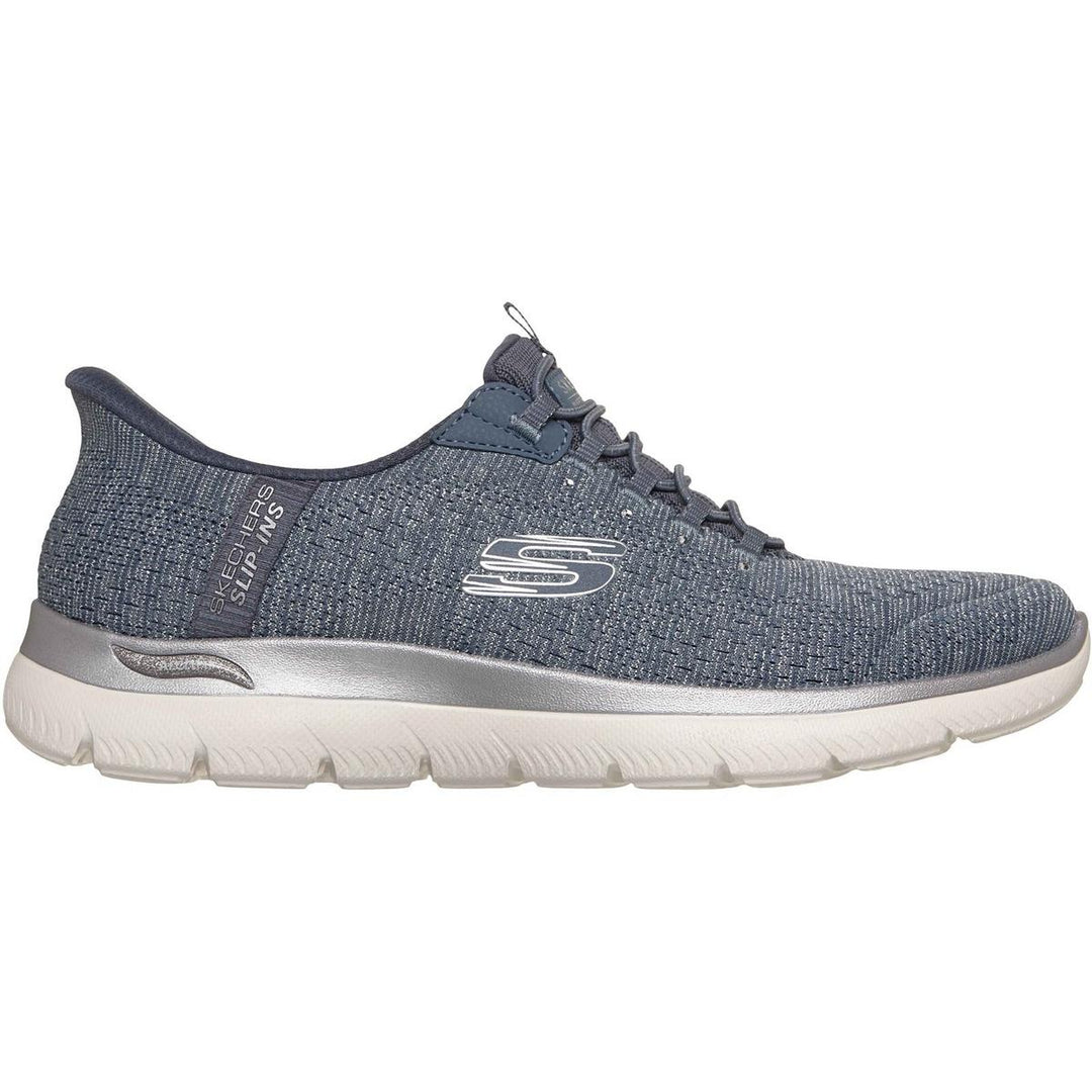 Skechers Arch Fit Summits - Soft Shimmer Trainers Slate – view 5