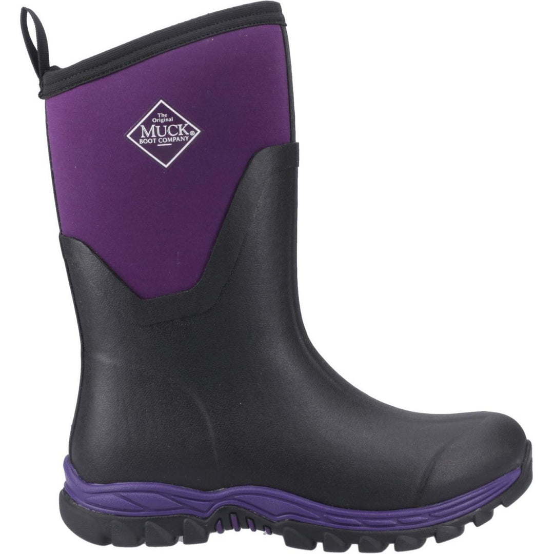 Muck Boots Arctic Sport II Mid Wellington Black/Acai – view 5