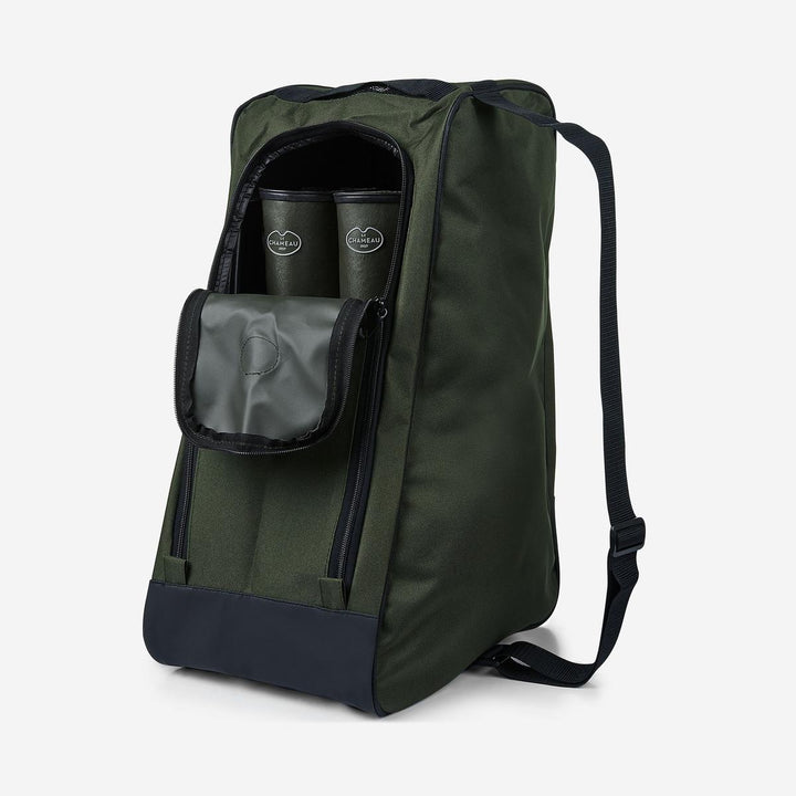 Le Chameau Tall Wellington Boot Carry Bag Green