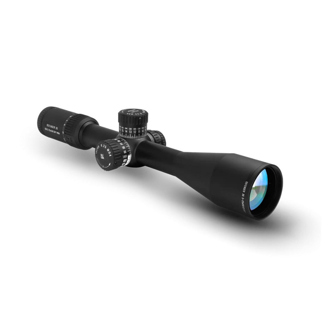 WULF Defender 30 5-25x50 SFP W-MOA4 Illuminated Rifle Scope