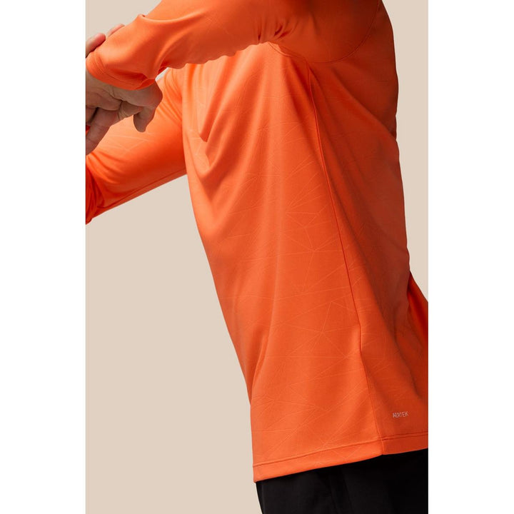 Castore Adapt Training 1/4 Zip Top Bright Orange/Mid