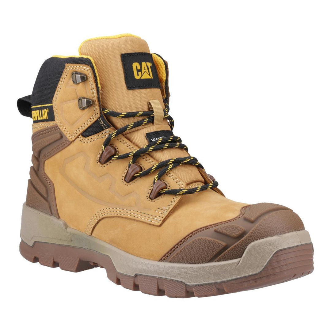 Caterpillar STRIVER XL 6" Safety Boot Black/Honey/Yellow