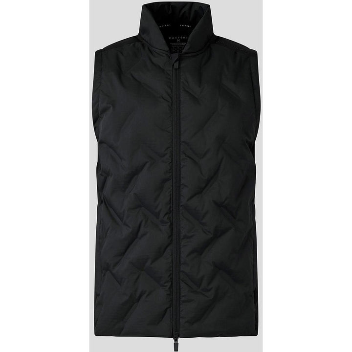 Castore HYBRID GILET CASTORE BLACK/CASTORE GUNMETAL – view 5