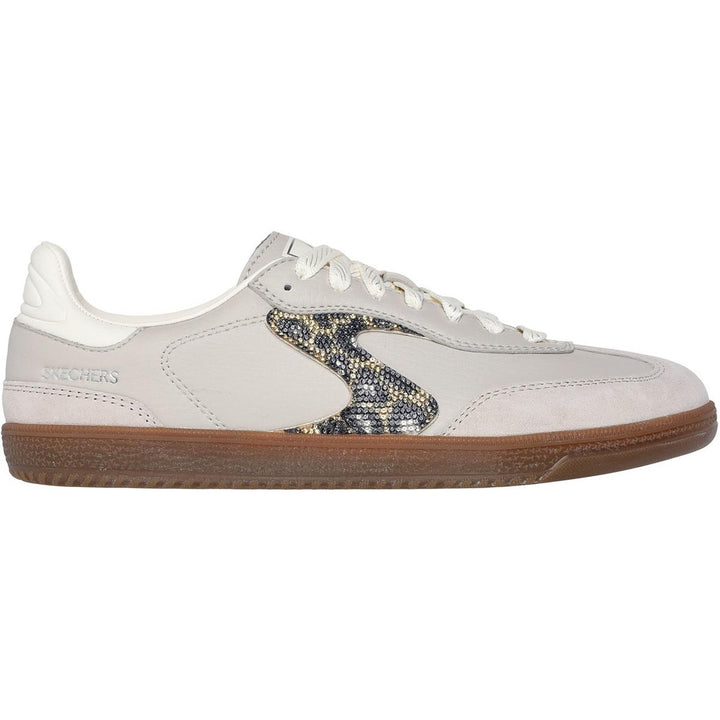 Skechers Hotshot Shimmering Spots Trainer Taupe