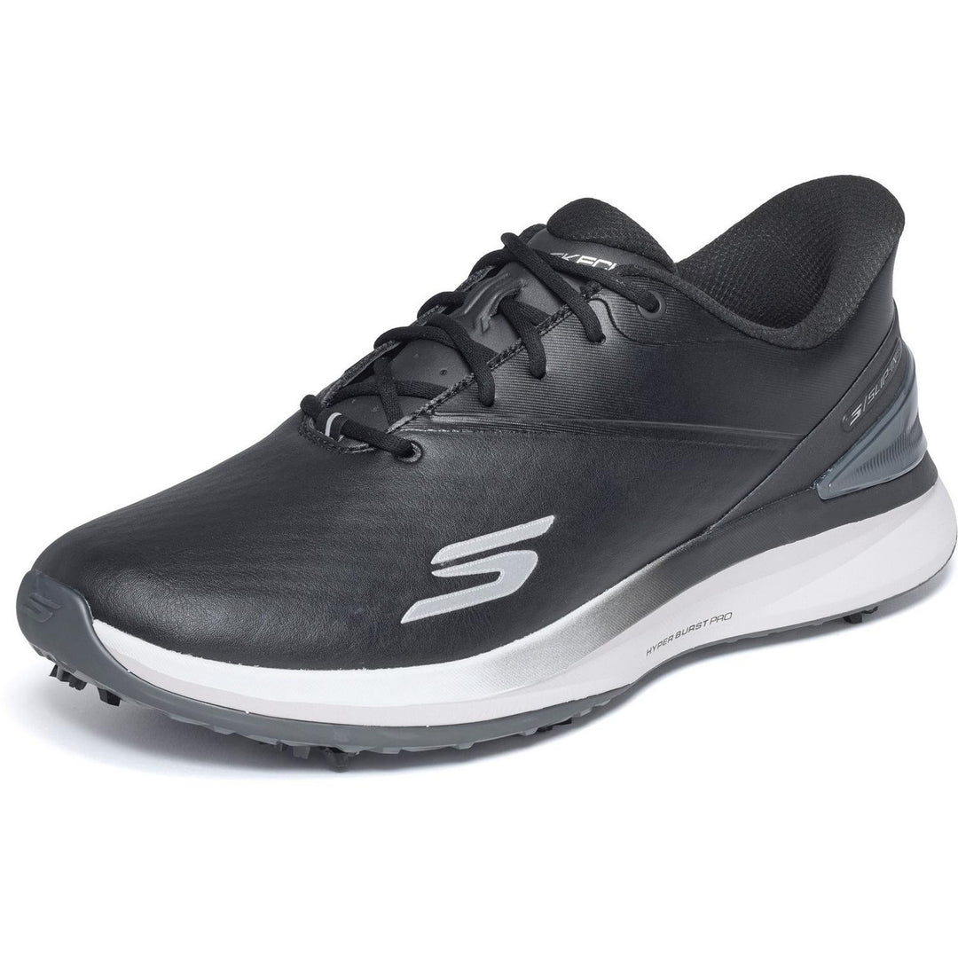 SKECHERS BLADE TOUR SI Black Synthetic/ White Trim