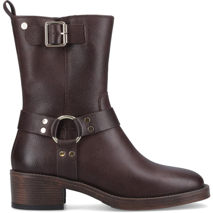Althea Buckle Boot BROWN