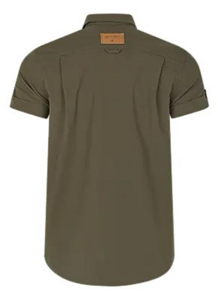 Seeland Selous S/S Cargo Shirt Grape leaf