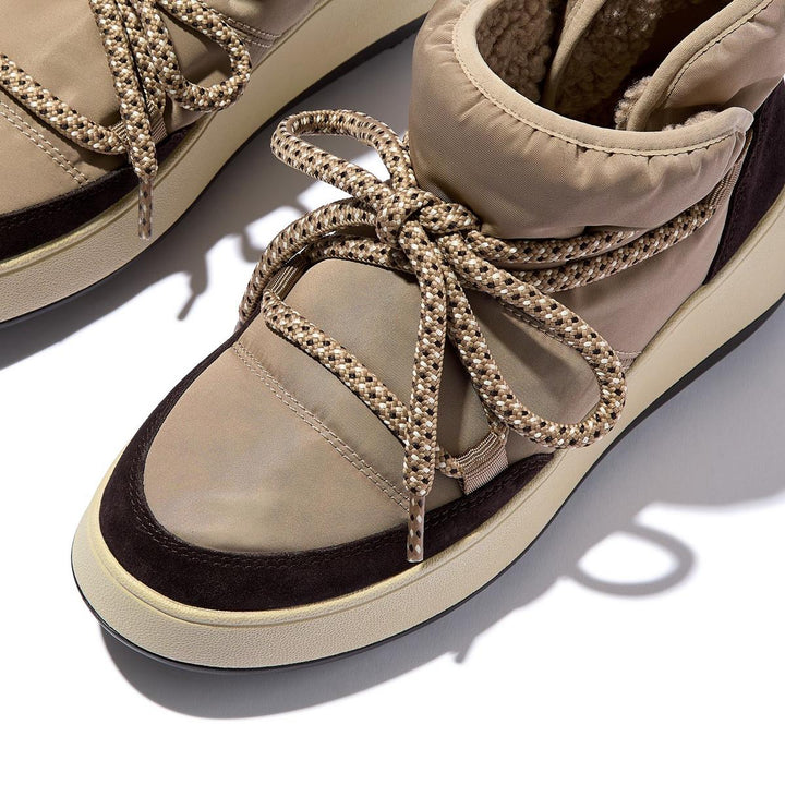 Fitflop F-Mode Boot Taupe