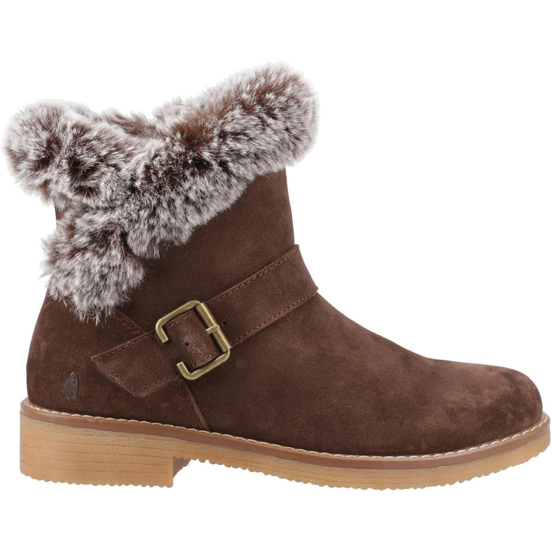 Hannah Wide Fit Boot Chocolate