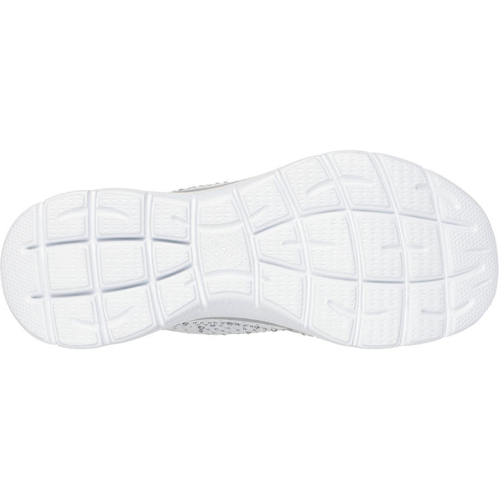 SUMMITS BRILLIANT SHINE White Mesh/Silver Trim