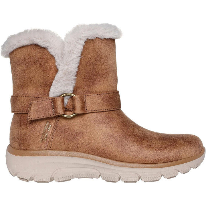 Easy Going Dreamers Move Ankle Boots Chestnut