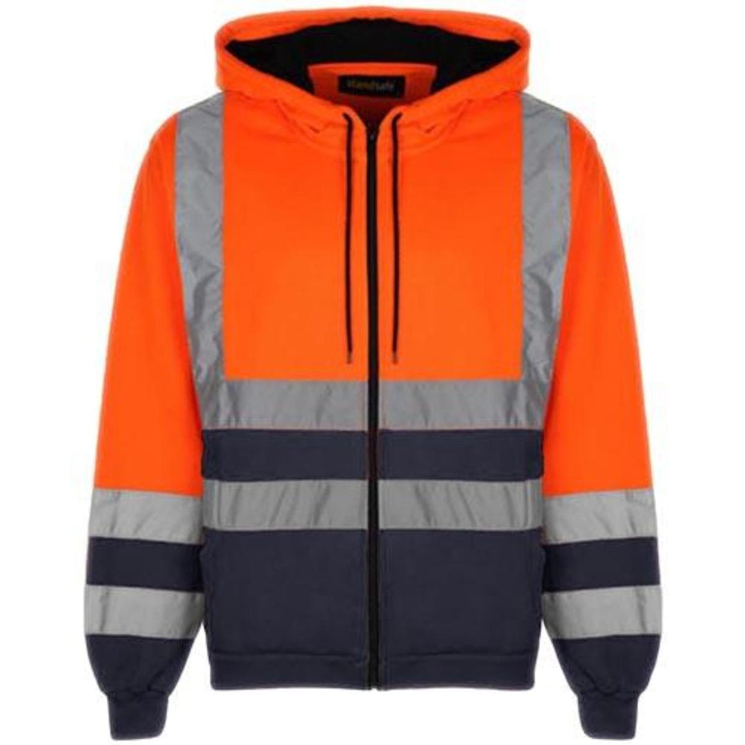 Standsafe Hi Vis HV008 Hooded Zipper Jacket