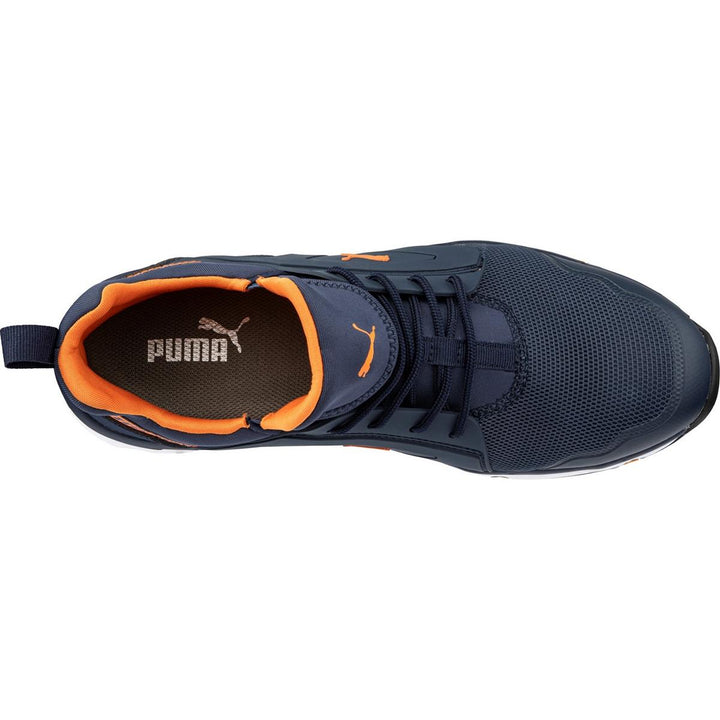 Puma Safety Chase Safety Trainer Blue/Orange