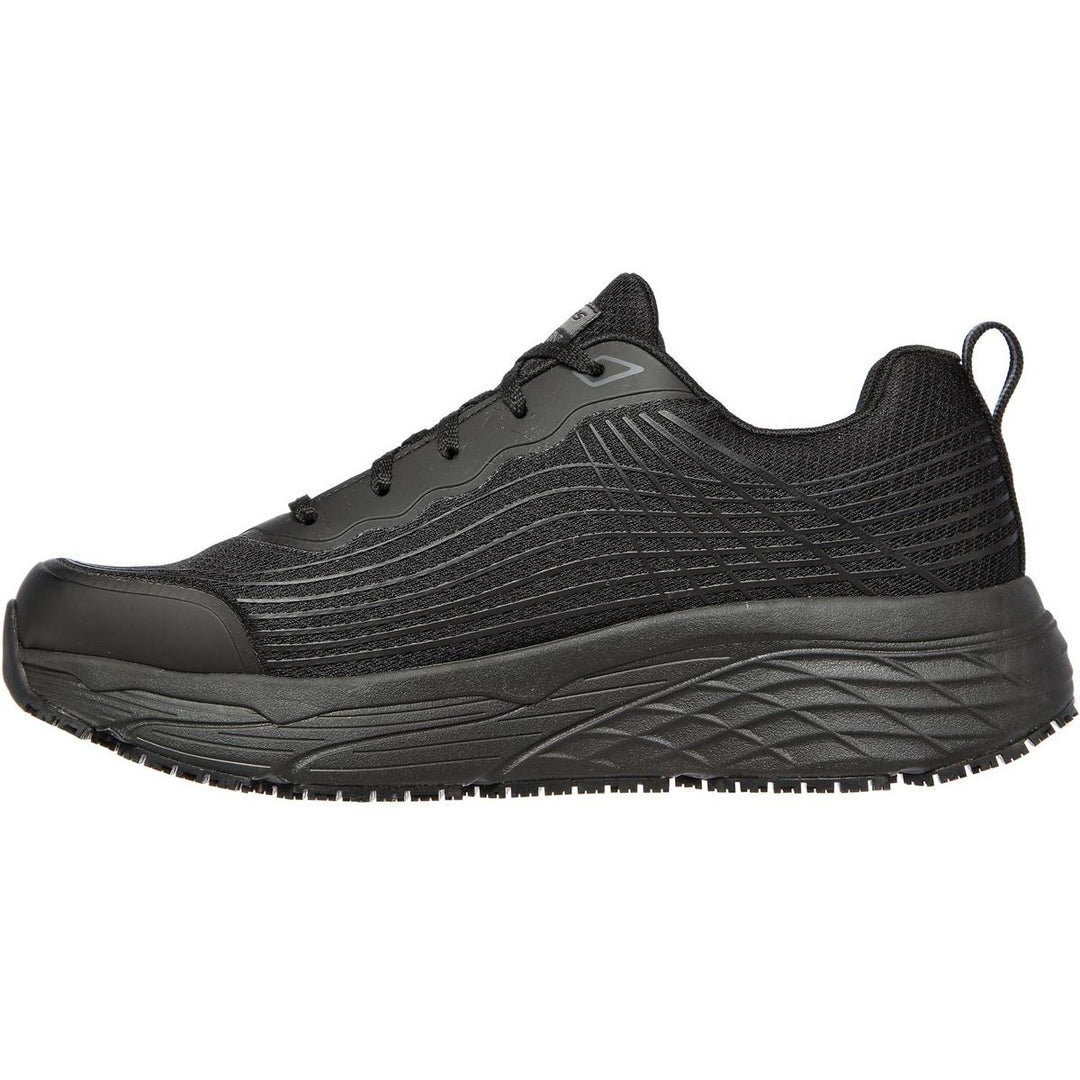 Skechers Workwear Skechers Work Relaxed Fit Max Cushioning Elite Trainer Black