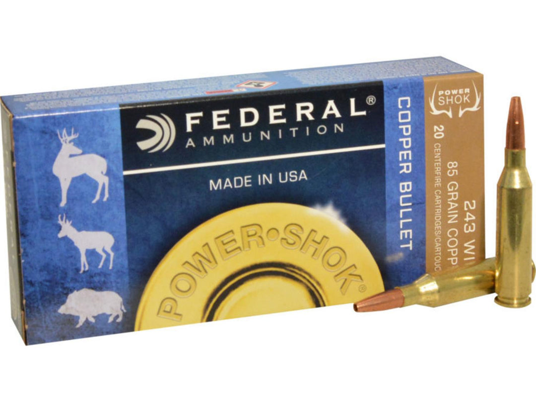 LFA .243 Power Shok Copper 85gr HP 20pk