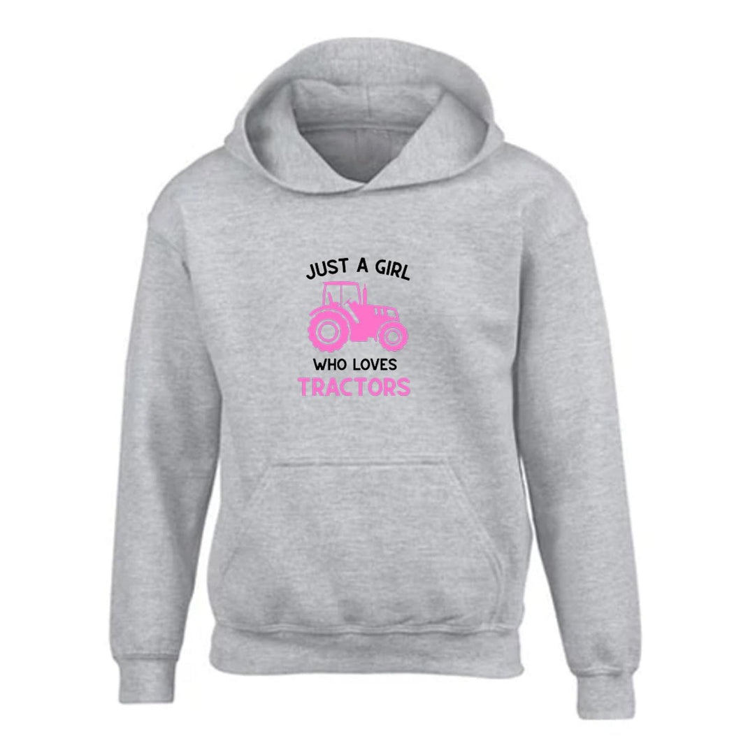Urban Road Girls Tractor Hoodie - CL007