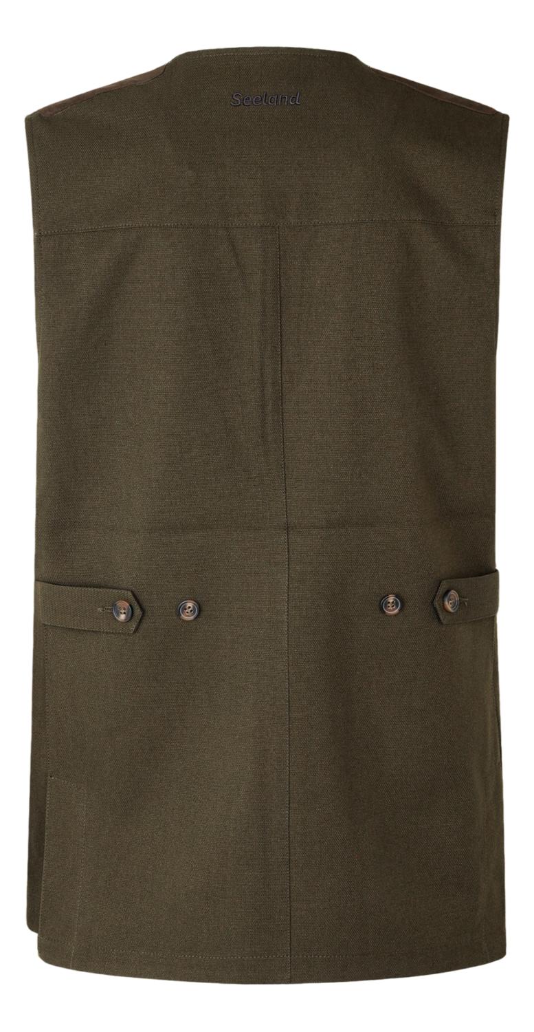 Woodcock Royale Waistcoat Shaded Olive – view 2